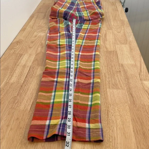 Ralph Lauren Men's Colorful Plaid Chinos